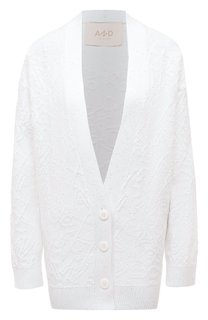 Кардиган из хлопка и вискозы AND the brand