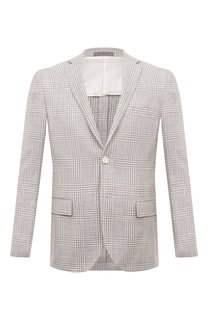 Пиджак из шерсти и льна Corneliani