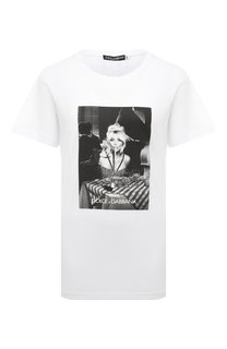 Хлопковая футболка Dolce & Gabbana