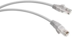 Кабель патч-корд U/UTP 5e кат. 1м WRLine WR-PC-RJ45-UTP-5E-1-GY 2xRJ45, неэкранированный, серый, LSZH