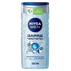 Для ванной и душа NIVEA MEN Гель для душа "Заряд чистоты"