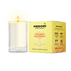 MEDORI Свеча ароматическая Coconut & Multifruit 70