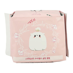 Средства для гигиены NATURAL COTTON Прокладки классические LIVELY medium ультратонкие дышащие 8