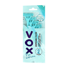 Бритвы и станки женские VOX Станок для бритья одноразовый FOR WOMEN 2 лезвия 4