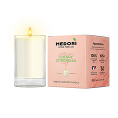 MEDORI Свеча ароматическая Cherry & Citronnela 70