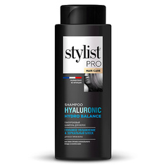 Шампунь для волос STYLIST PRO Гиалуроновый шампунь для волос глубокое увлажнение & зеркальный блеск 280