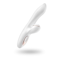 Стимулятор SATISFYER Вибростимулятор кролик с клиторальной вакуумной насадкой Pro G-Spot Rabbit
