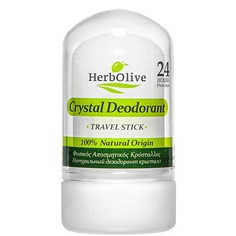 Дезодорант-кристалл HERBOLIVE Дезодорант Кристалл натуральный минеральный без запаха 60