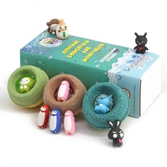 Бомбочка для ванны ВЕСЕЛЫЙ ЛЕМУР Набор бомбочек для ванны 360