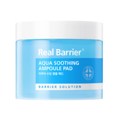 Тонер для лица REAL BARRIER Увлажняющие тонер-пэды для лица Aqua Soothing Ampoule Pad 90