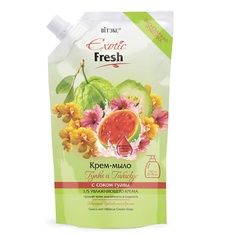 Мыло жидкое ВИТЭКС EXOTIC FRESH Крем-мыло "ГУАВА И ГИБИСКУС" 750 Viteks