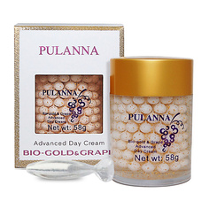 Крем для лица PULANNA Дневной защитный крем Био-Золото и Виноград - Bio-gold & Grape Advanced Day Cream 58.0