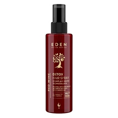 Спрей для ухода за волосами EDEN Cпрей для волос термозащита с экстрактом красного вина и винограда Red Wine DETOX 200