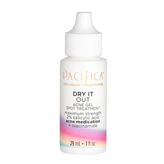 Гель для лица PACIFICA Гель для точечной борьбы с акне Dry It Out Acne Gel Spot Treatment