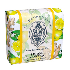 Мыло твердое LA FLORENTINA Мыло "Фруктовые Сады" Lemon & Ginger / Лимон и Имбирь 106.0