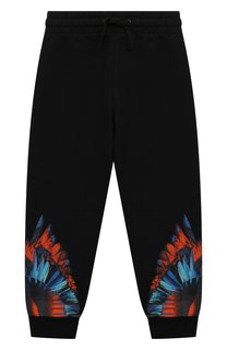 Хлопковые джоггеры Marcelo Burlon Kids of Milan