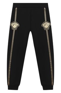 Хлопковые джоггеры Versace