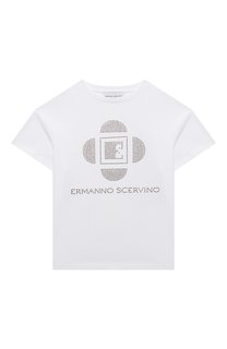 Хлопковая футболка Ermanno Scervino