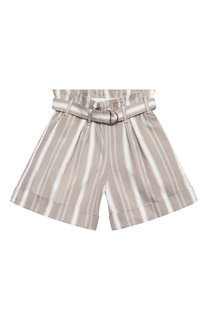 Хлопковые шорты Brunello Cucinelli