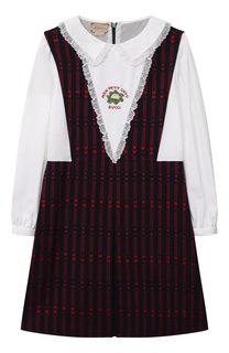 Хлопковое платье Gucci