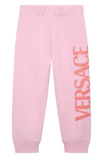 Хлопковые джоггеры Versace