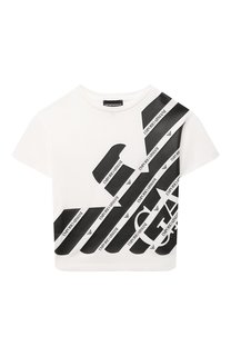 Хлопковая футболка Emporio Armani