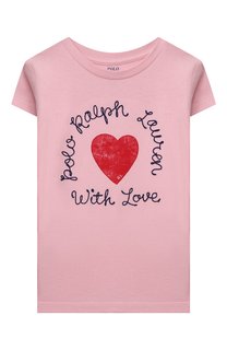 Хлопковая футболка Polo Ralph Lauren