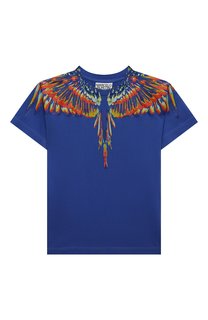 Хлопковая футболка Marcelo Burlon Kids of Milan