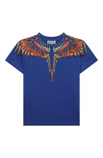 Хлопковая футболка Marcelo Burlon Kids of Milan