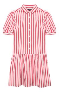 Хлопковое платье Polo Ralph Lauren