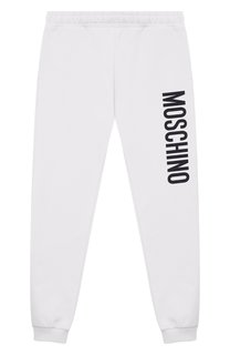 Хлопковые джоггеры Moschino