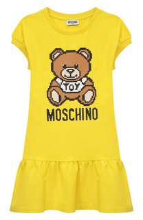 Хлопковое платье Moschino