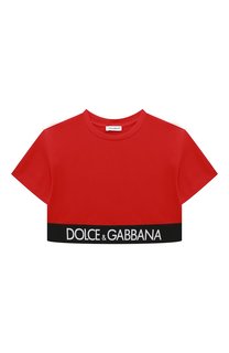 Хлопковая футболка Dolce & Gabbana