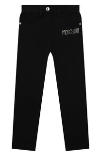 Брюки из вискозы Moschino