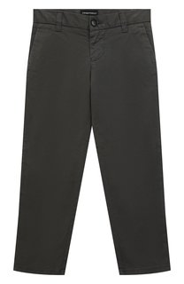 Хлопковые брюки Emporio Armani