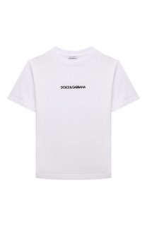 Хлопковая футболка Dolce & Gabbana