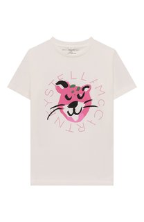 Хлопковая футболка Stella McCartney