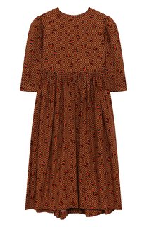 Платье из вискозы Ulyana Sergeenko