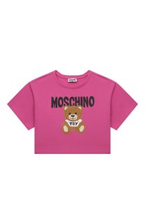 Укороченная футболка Moschino