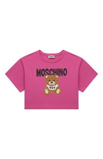 Укороченная футболка Moschino