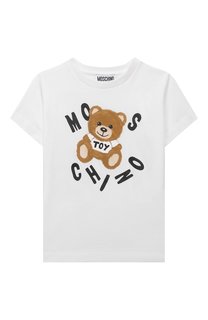 Хлопковая футболка Moschino