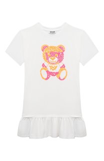 Хлопковое платье Moschino