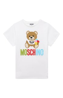 Хлопковая футболка Moschino