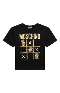 Хлопковая футболка Moschino