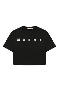 Хлопковая футболка Marni