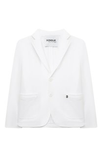 Хлопковый пиджак Dondup Kids