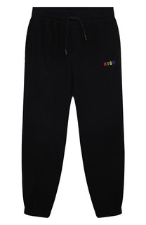 Хлопковые джоггеры MSGM kids