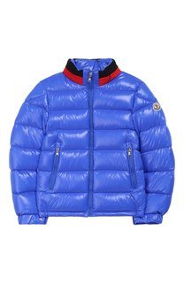 Куртка на молнии с воротником-стойкой Moncler Enfant