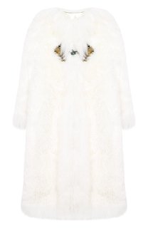 Шерстяное пальто с воротником-стойкой Dolce & Gabbana