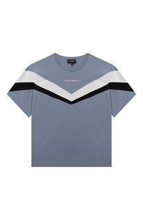 Хлопковая футболка Emporio Armani